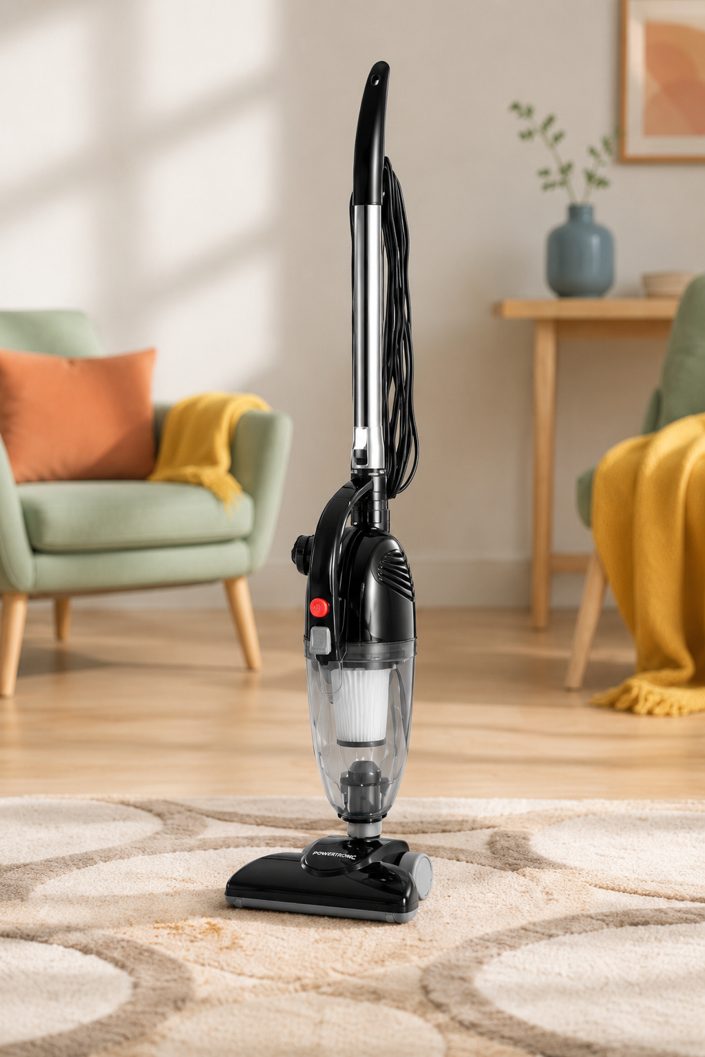 PWSonic Stick Vacuum Cleaner 1000W 2 in 1 Upright & Handheld
