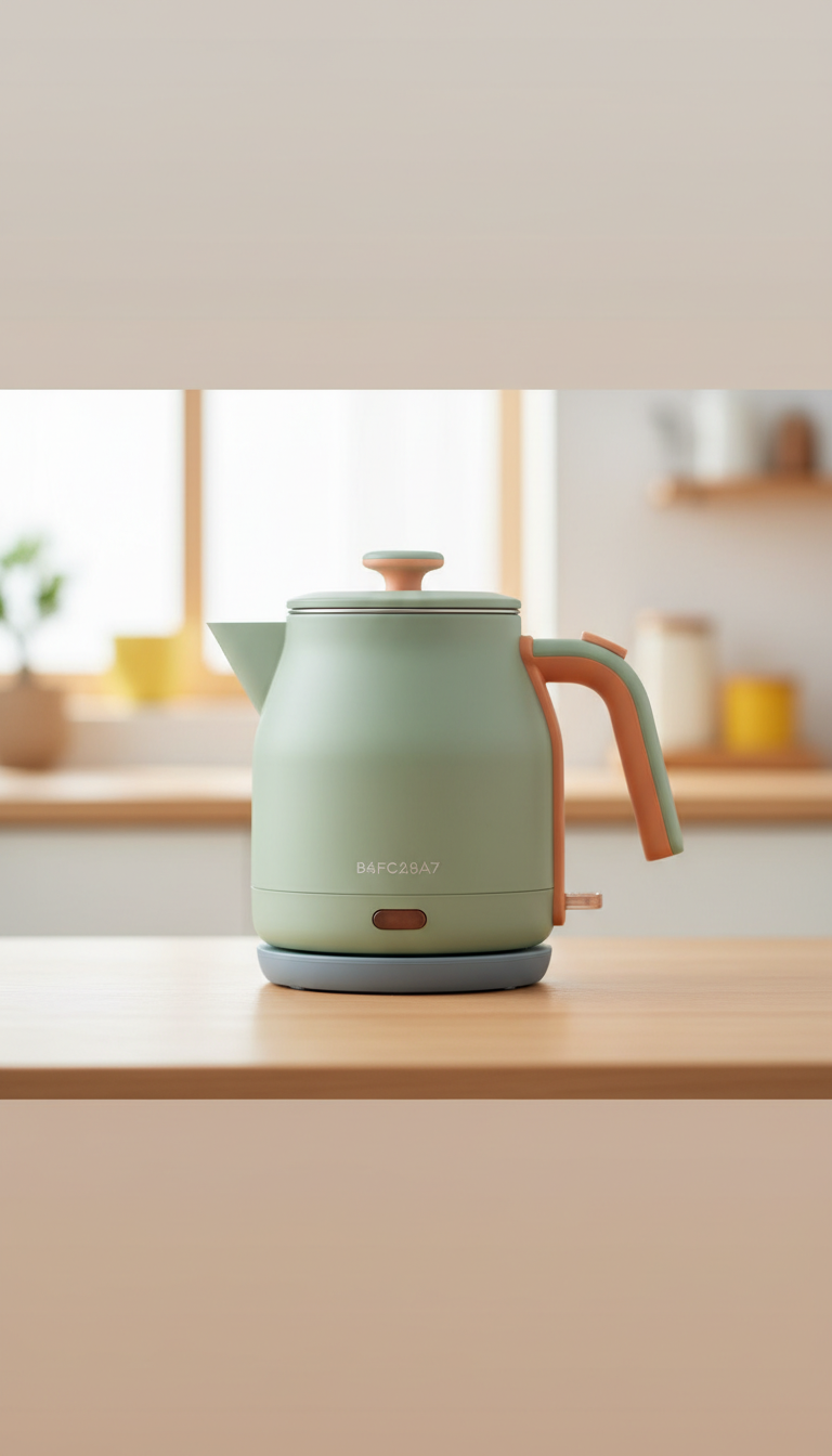 Compact electric kettle for fast boiling