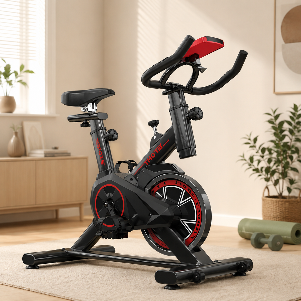 HM Exercise Bike with Adjustable Resistance