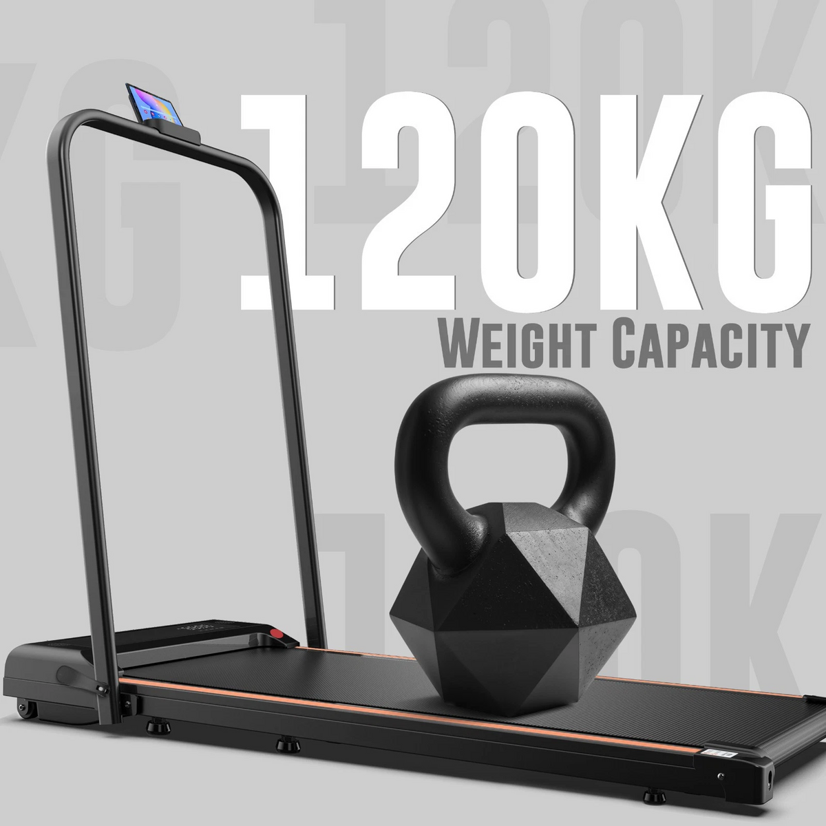 2HP Folding Walking Pad Under Desk Treadmill