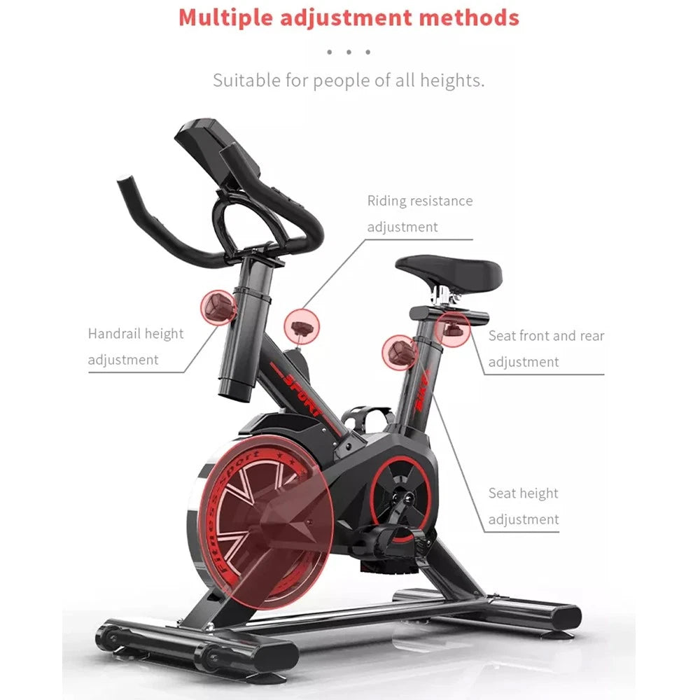 HM Exercise Bike with Adjustable Resistance