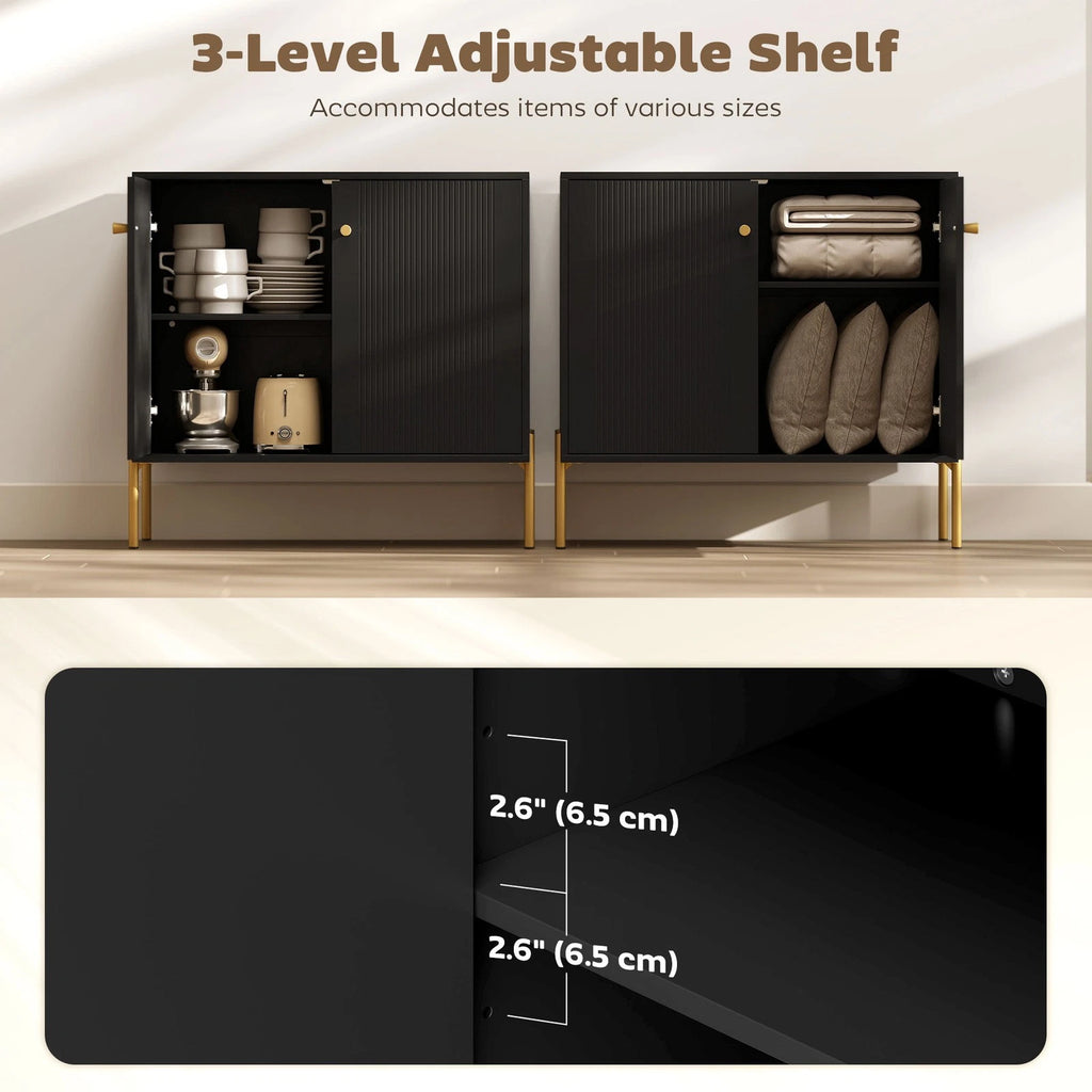 Modern Coffee Bar Sideboard Cabinet