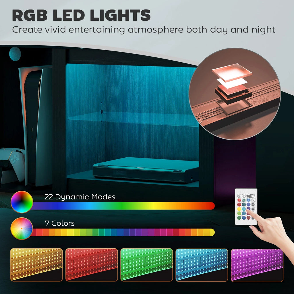 HM 160cm LED TV Stand for TVs Up to 70"