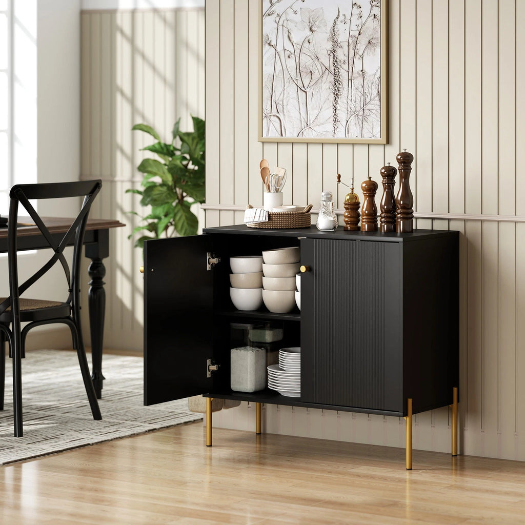 Modern Coffee Bar Sideboard Cabinet